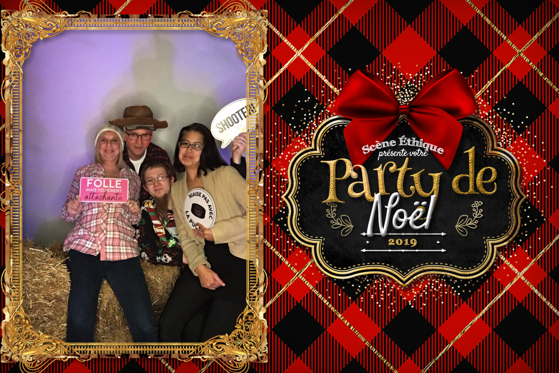 Party de Noel - SE Fabrication | View more photos from the event at album.pbooth.red/u/Photobooth-RED/Party-de-Noel-SE-Fabrication